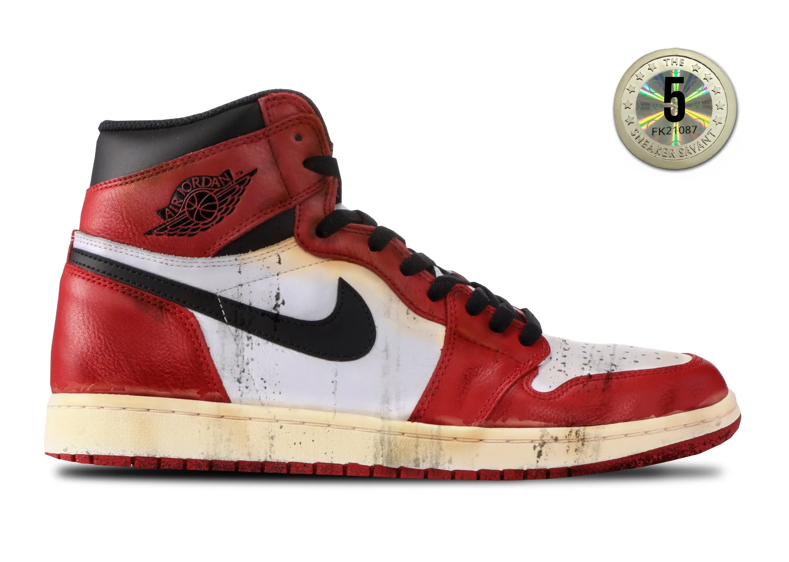 Grade 5 sneaker condition